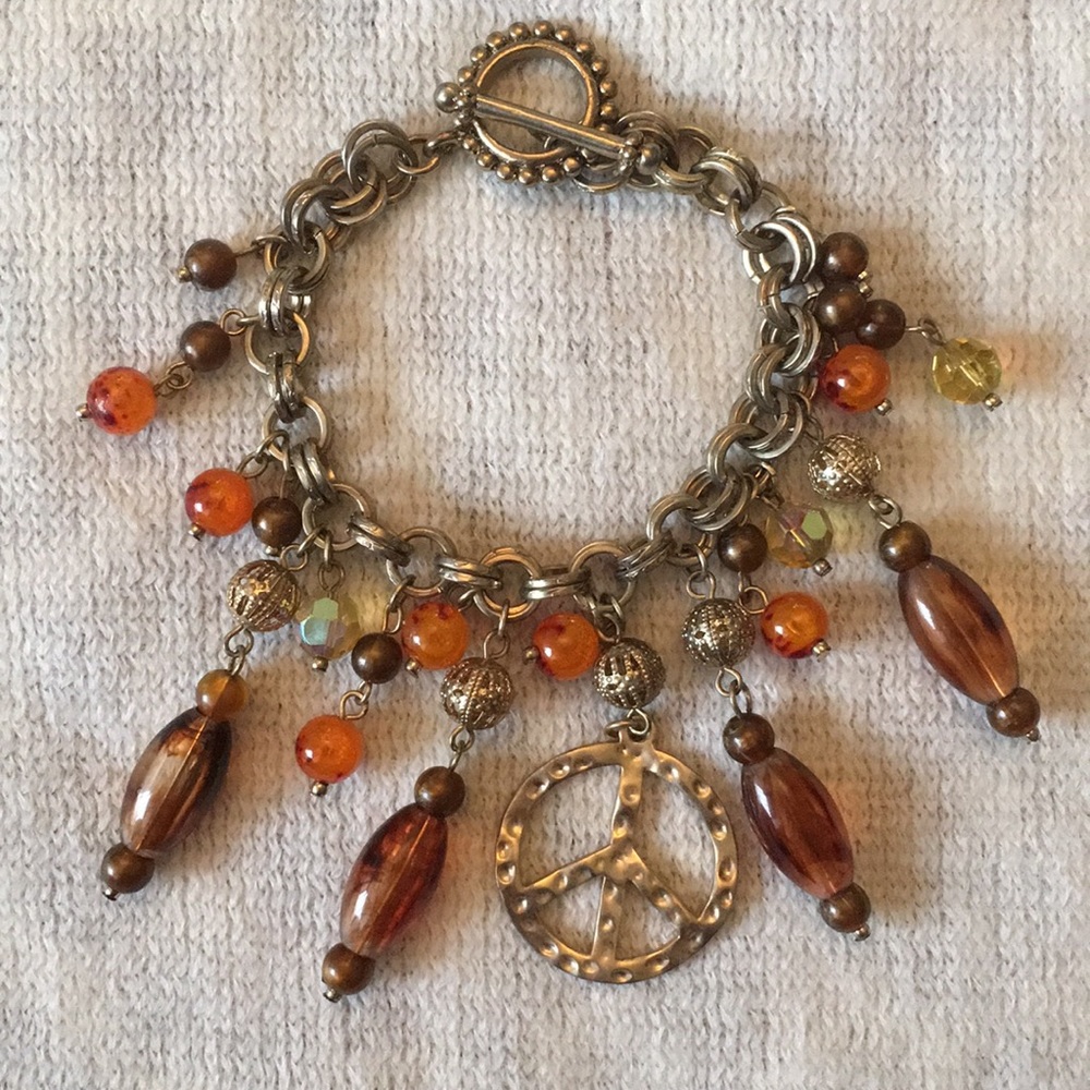 Macy's bohemian peace bracelet